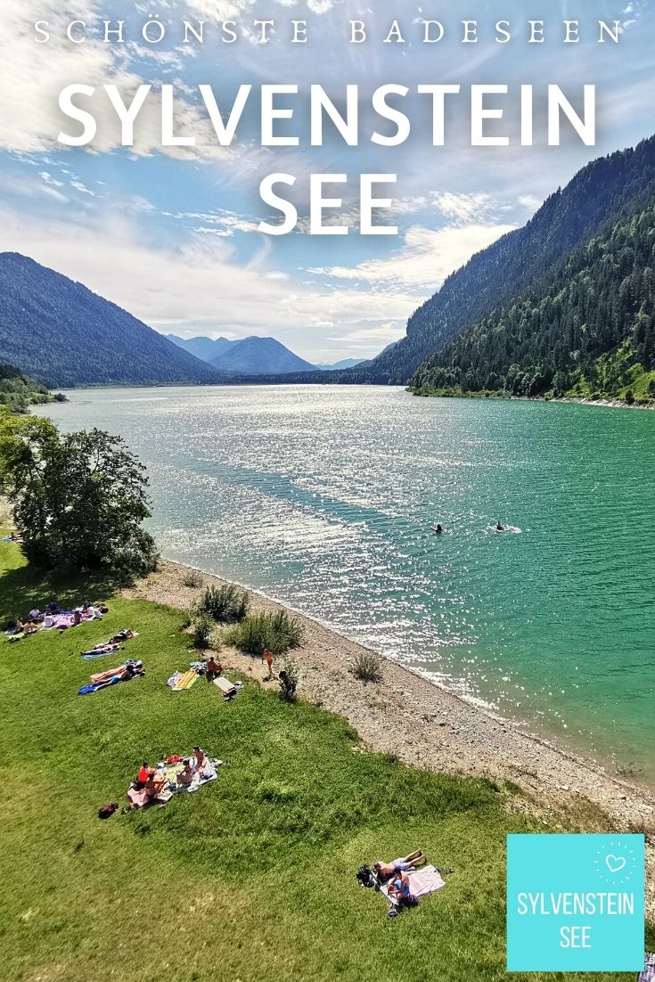 Sylvensteinsee baden in Bayern