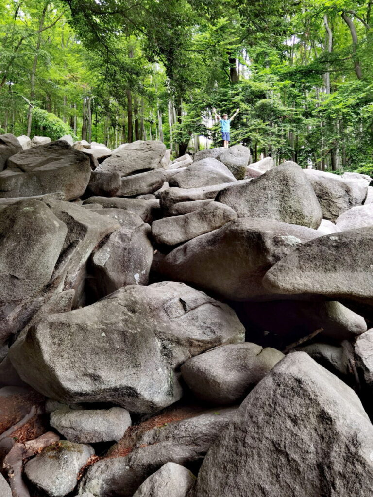 Ausflugsziele Deutschland in Hessen: Das Felsenmerr Lautertal im Odenwald