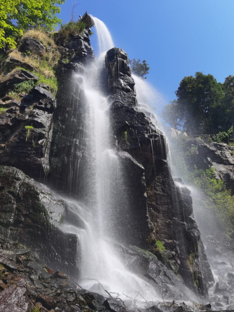 Ausflugsziele Deutschland in Thüringen: Der Trusetaler Wasserfall