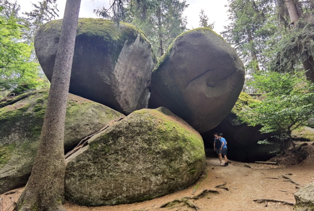 Ausflugsziele Deutschland in der Natur: Das Felsenlabyrinth Luisenburg